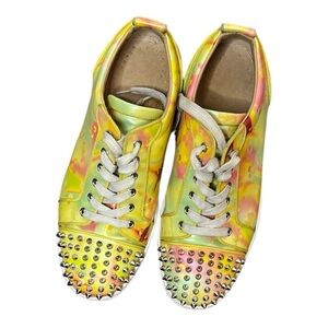 Christian Louboutin Low Top Spike Sneakers SZ 42 men